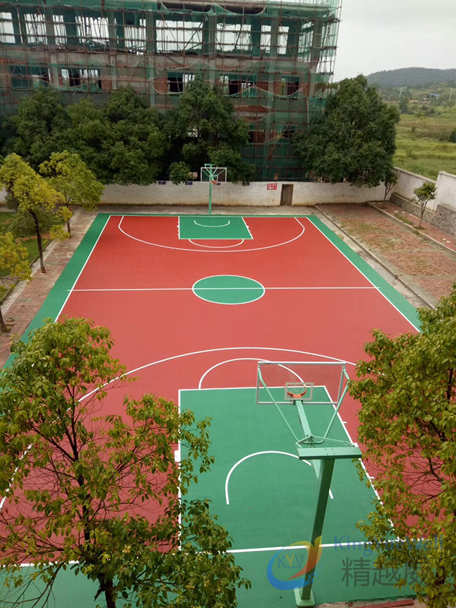 硅PU篮球场施工